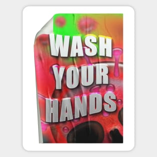 Wash Your Hands Sticker